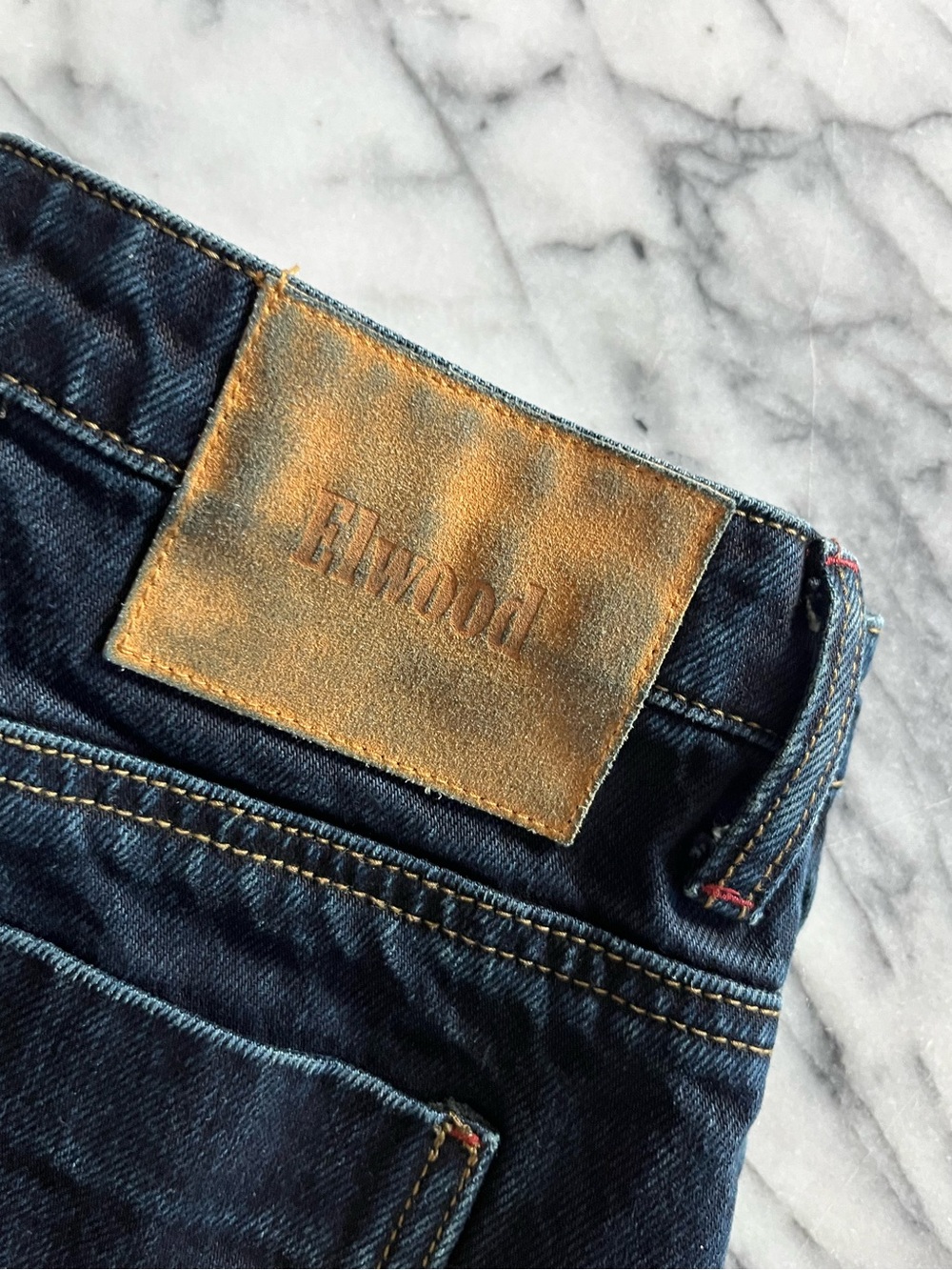 Elwood Bootcut Flare Denim Midnight Indigo Size 28 - Picture 6 of 7